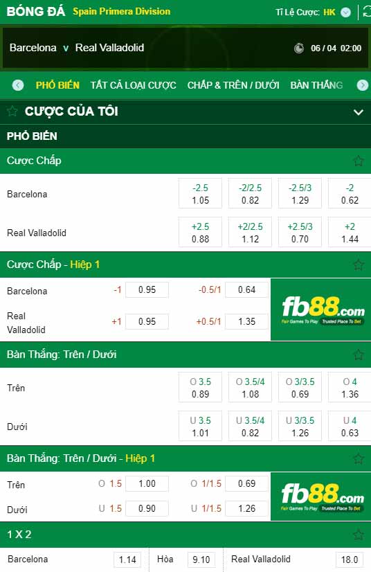 fb88-kèo nhà cái Barcelona vs Valladolid