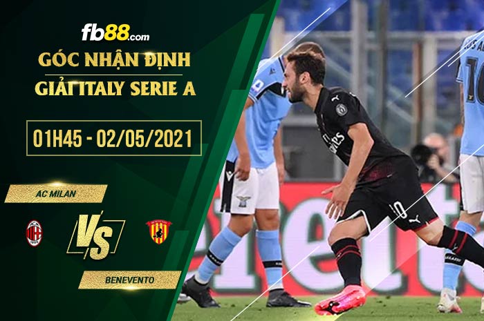 fb88-soi kèo AC Milan vs Benevento