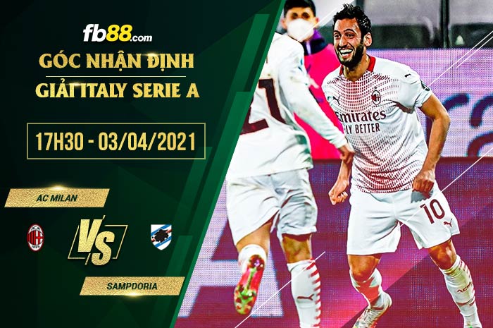 fb88-soi kèo AC Milan vs Sampdoria