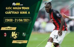 fb88-soi kèo AC Milan vs Sassuolo