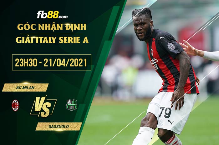 fb88-soi kèo AC Milan vs Sassuolo