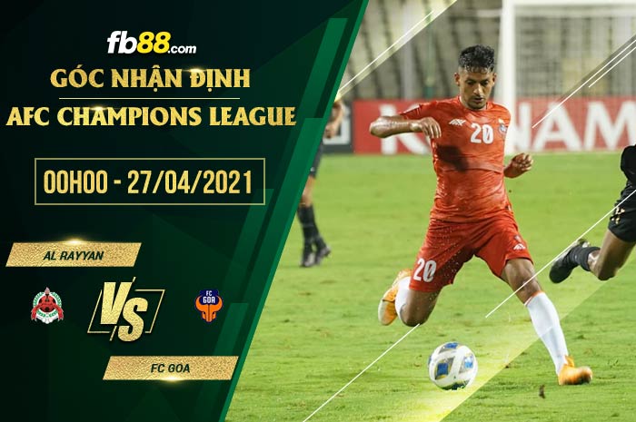 fb88-soi kèo Al Rayyan vs FC Goa