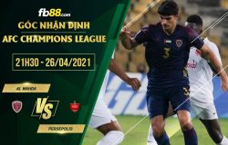 fb88-soi kèo Al Wahda vs Persepolis
