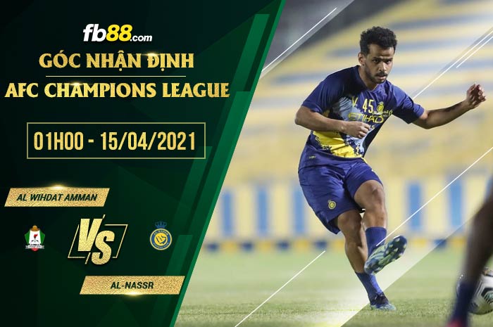 fb88-soi kèo Al Wihdat Amman vs Al-Nassr