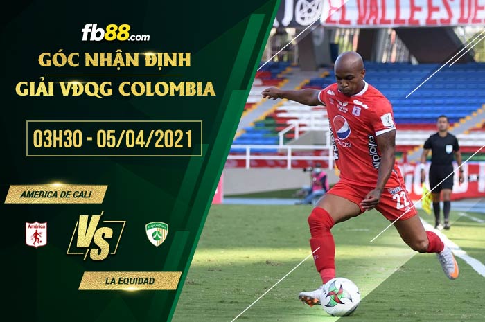 fb88-soi kèo America de Cali vs La Equidad
