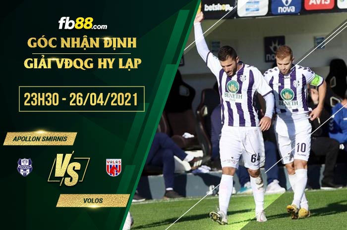 fb88-soi kèo Apollon Smirnis vs Volos NPS