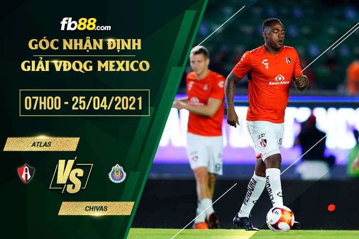 fb88-soi kèo Atlas vs Chivas