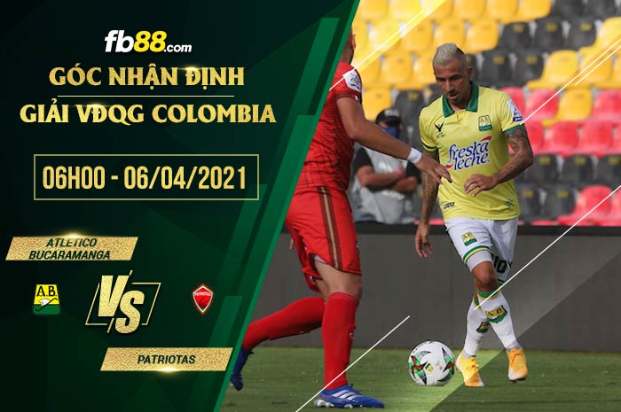 fb88-soi kèo Atletico Bucaramanga vs Patriotas
