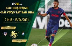 fb88-soi kèo Atletico Madrid vs Eibar