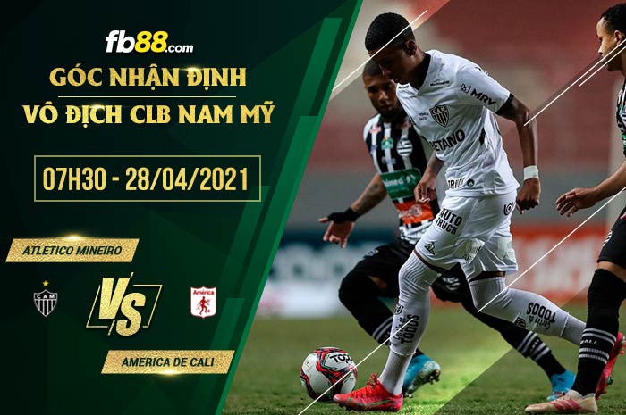 fb88-soi kèo Atletico Mineiro vs America de Cali