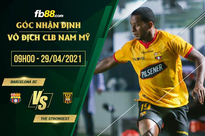 fb88-soi kèo Barcelona SC vs The Strongest