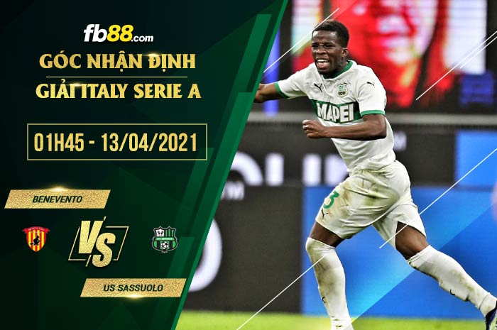 fb88-soi kèo Benevento vs Sassuolo