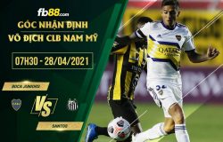 fb88-soi kèo Boca Juniors vs Santos