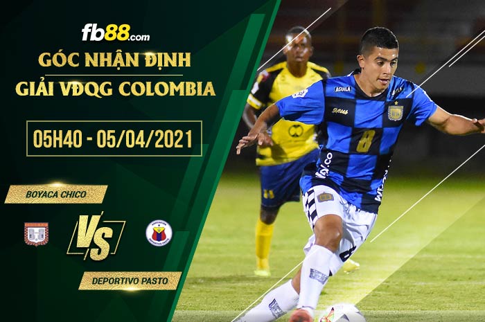 fb88-phong độ thi đấu Boyaca Chico vs Deportivo Pasto