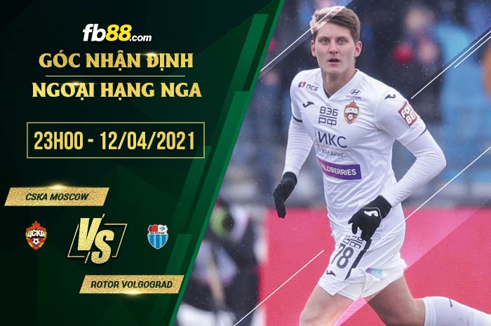 fb88-soi kèo CSKA Moscow vs Rotor Volgograd