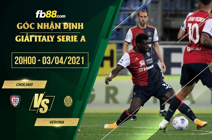 fb88-soi kèo Cagliari vs Verona