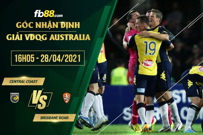 fb88-soi kèo Central Coast vs Brisbane Roar