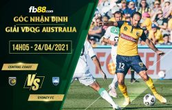 fb88-soi kèo Central Coast vs Sydney FC