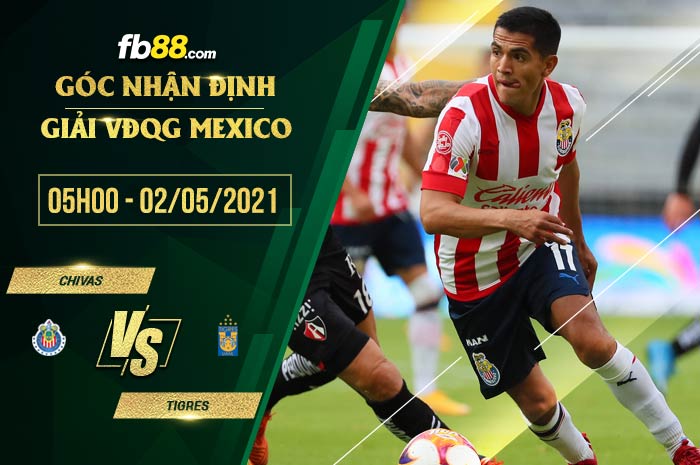 fb88-soi kèo Chivas Guadalajara vs Tigres UANL