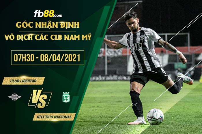 fb88-soi kèo Club Libertad vs Atletico Nacional