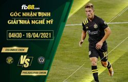 fb88-soi kèo Columbus Crew vs Philadelphia Union