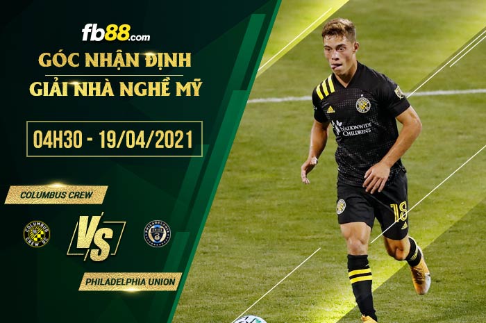 fb88-soi kèo Columbus Crew vs Philadelphia Union