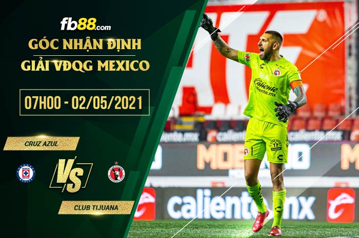 fb88-soi kèo Cruz Azul vs Club Tijuana