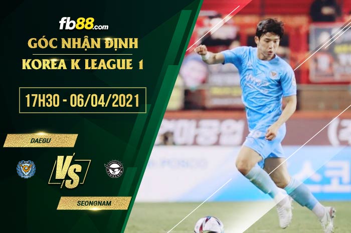 fb88-soi kèo Daegu vs Seongnam