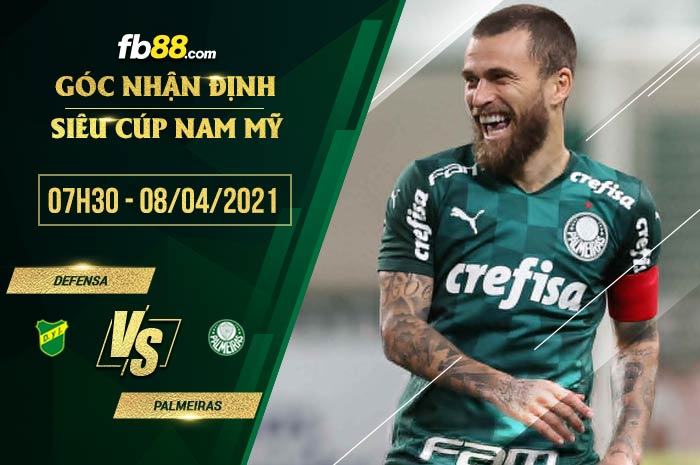 fb88-soi kèo Defensa vs Palmeiras
