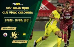 fb88-soi kèo Deportivo Pasto vs Bucaramanga