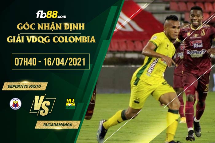 fb88-soi kèo Deportivo Pasto vs Bucaramanga