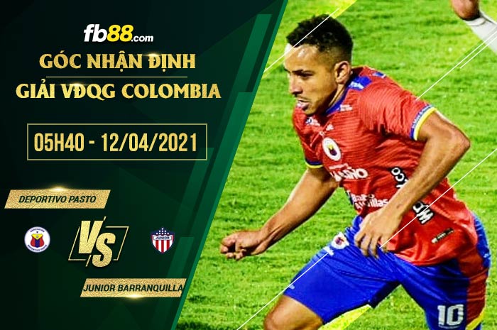 fb88-soi kèo Deportivo Pasto vs Junior Barranquilla