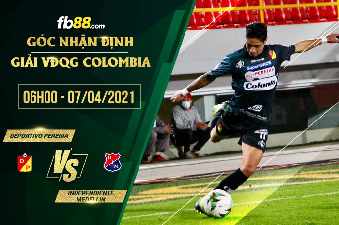 fb88-soi kèo Deportivo Pereira vs Independiente Medellin