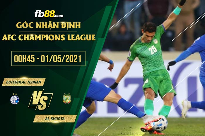 fb88-soi kèo Esteghlal Tehran vs Al Shorta