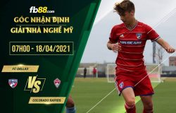 fb88-soi kèo FC Dallas vs Colorado Rapids