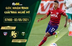 fb88-soi kèo FC Dallas vs Portland Timbers