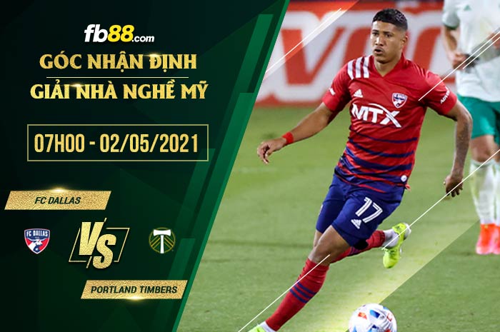 fb88-soi kèo FC Dallas vs Portland Timbers