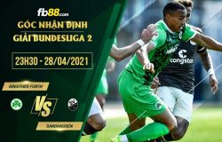 fb88-thông số trận đấu Greuther Furth vs Sandhausen
