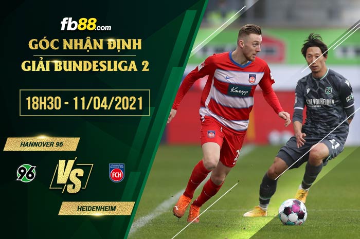 fb88-soi kèo Hannover vs Heidenheim