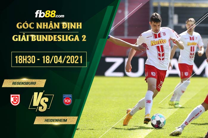 fb88-soi kèo Jahn Regensburg vs Heidenheim