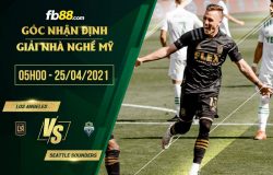 fb88-soi kèo Los Angeles vs Seattle Sounders
