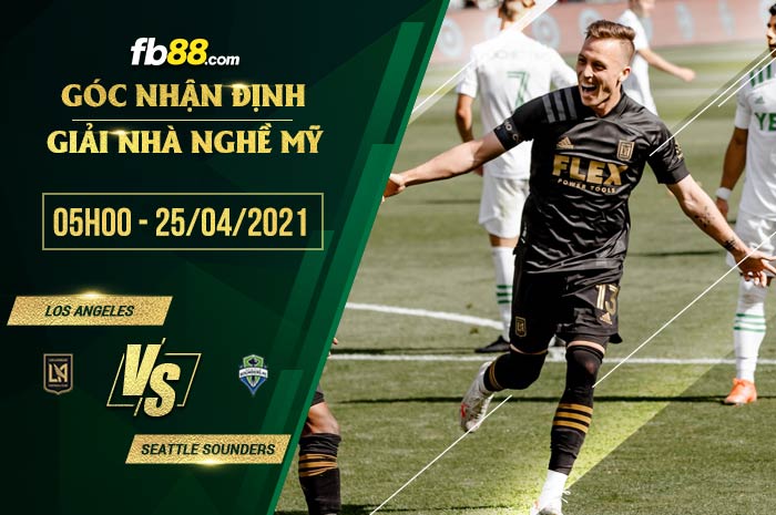 fb88-soi kèo Los Angeles vs Seattle Sounders