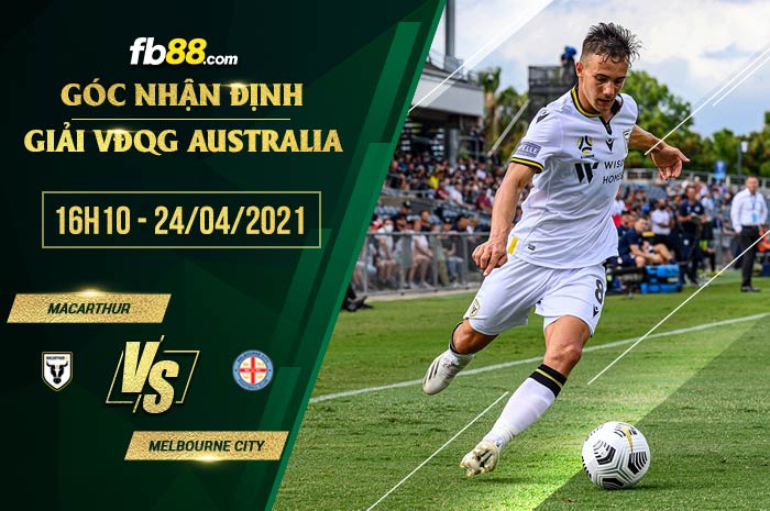 fb88-soi kèo Macarthur vs Melbourne City