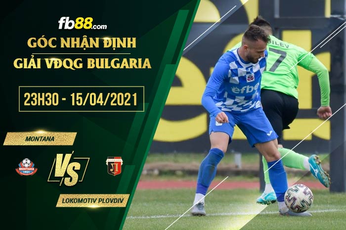 fb88-soi kèo Montana vs Lokomotiv Plovdiv