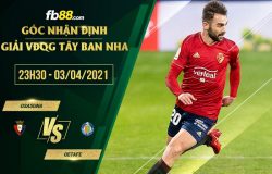 fb88-soi kèo Osasuna vs Getafe