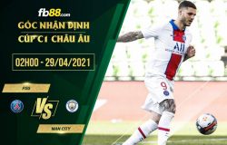 fb88-soi kèo PSG vs Man City