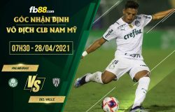 fb88-soi kèo Palmeiras vs Del Valle