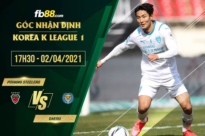 fb88-soi kèo Pohang vs Daegu