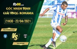 fb88-soi kèo Politehnica Iasi vs Voluntari