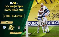 fb88-soi kèo QPR vs Coventry